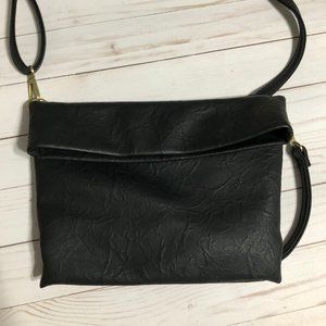 Anthropologie Black Clutch Crossbody Purse